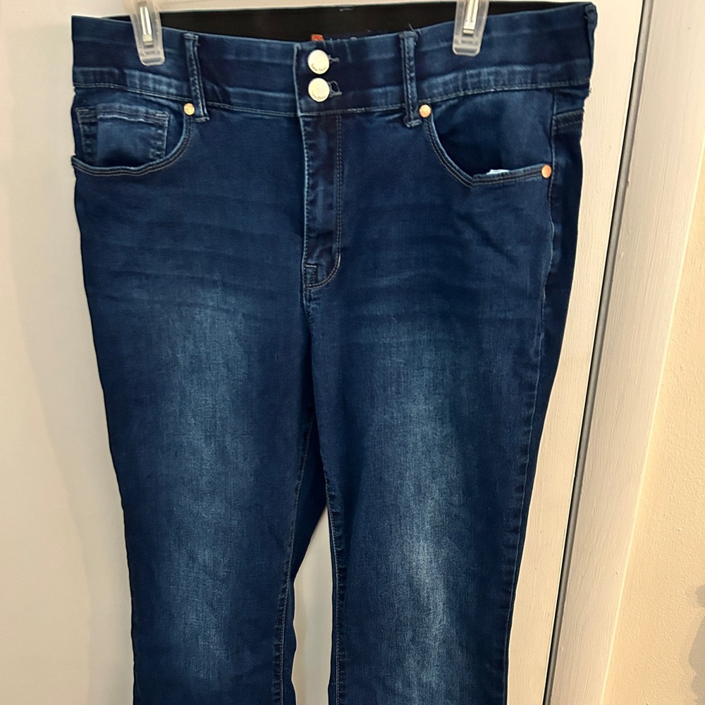 Indigo Poppy Bootcut Jeans 16